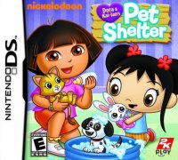 Dora & Kai-lans Pet Shelter Nintendo DS US box art